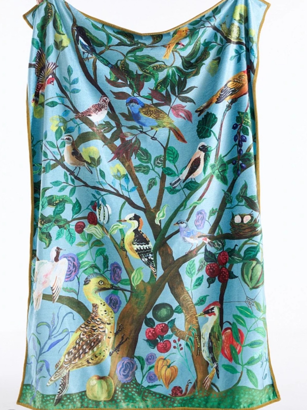 Anthropologie Nathalie Lete Marais Throw Blanket